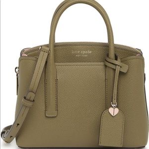 New  Kate Spade New York Mini Margaux leather Satchel